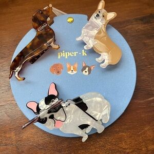 Piper k viral doggy hair clips